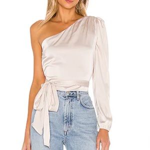 Superdown One Shoulder Blouse